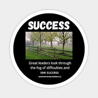 Inspirational Quote About Success Magnet